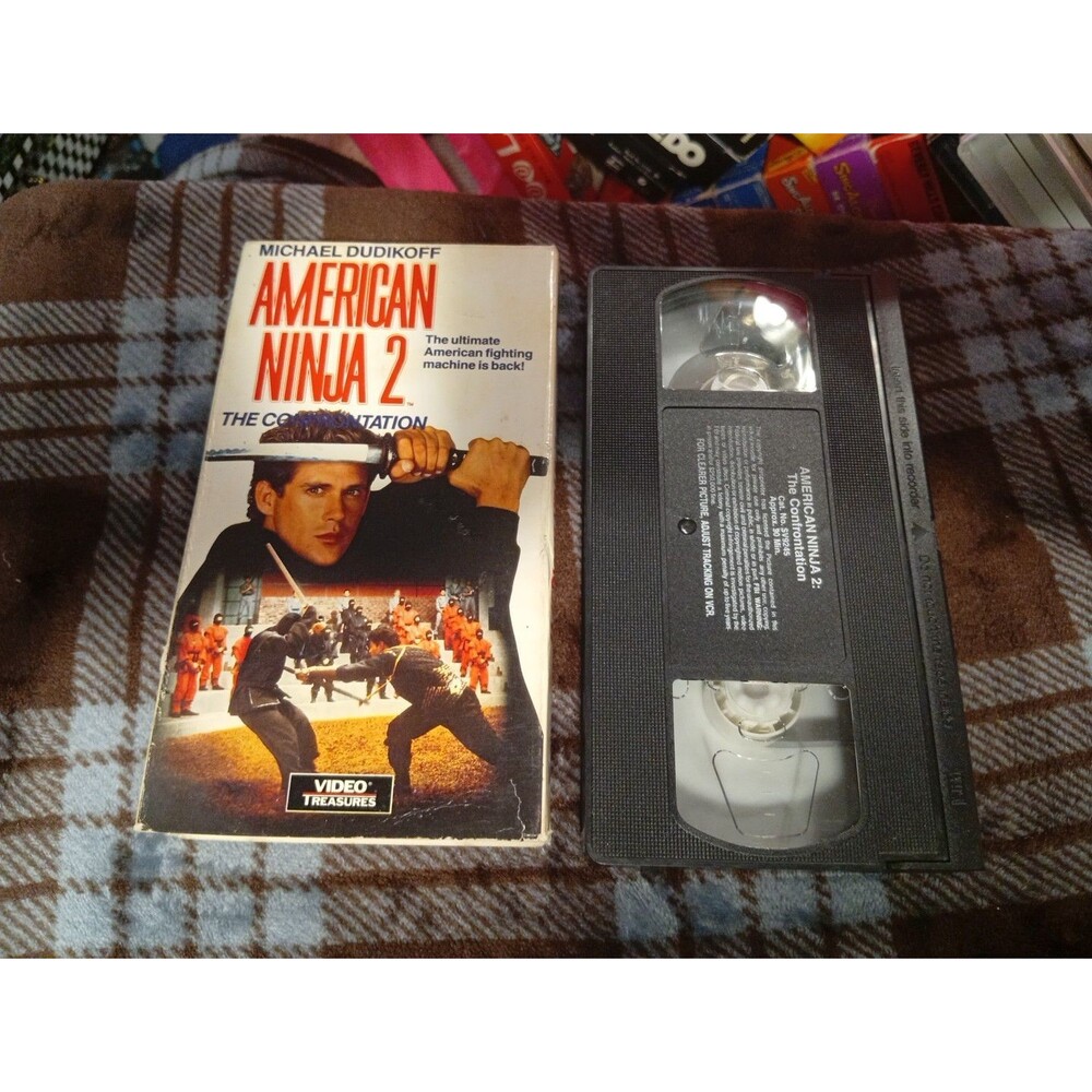 American Ninja 2 - The Confrontation (VHS Tape 1990) Michael Dudikoff